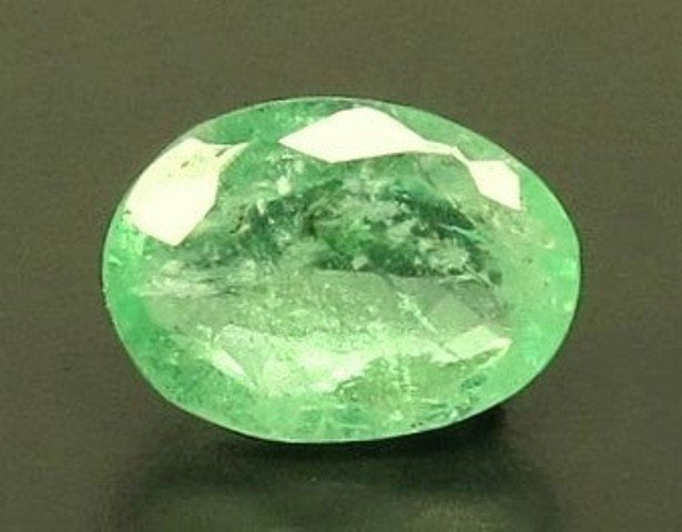 1.31/CT Natural Panna Stone with Govt. Lab Certificate-12210
