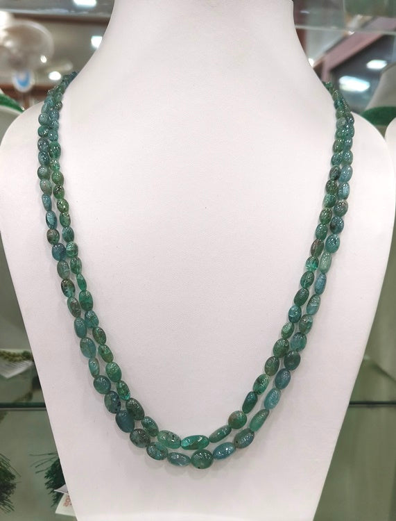 217.50/CT Natural Emerald Beads