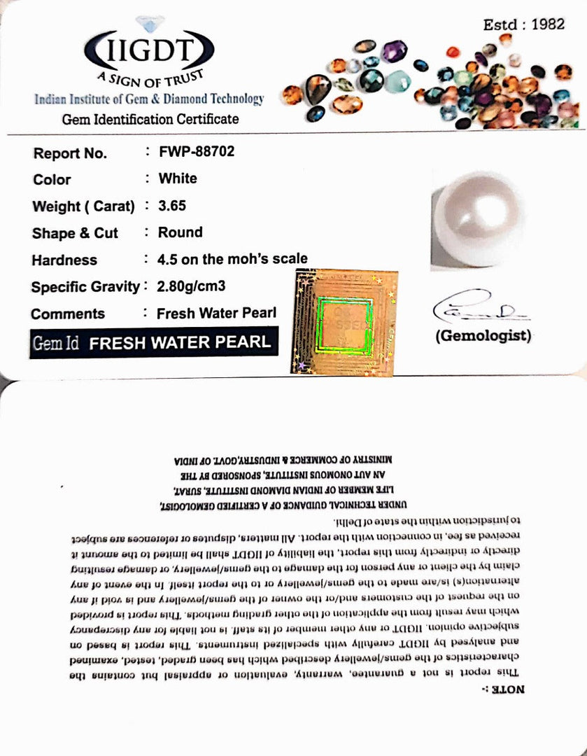 3.65/CT Natura Fresh Water Pearl (277)