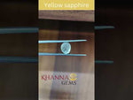 Load image into Gallery viewer, 4.54 Ratti Natural Ceylonese Pukhraj Stone with Govt Lab Certificate-(YELSA9T)