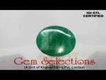 Load image into Gallery viewer, 11.82 Ratti Natural Panna Stone With Govt. Lab Certificate (2331)