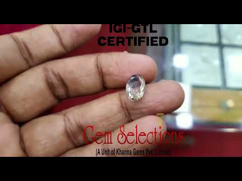 3.94 Carat Natural Pitambari Sapphire with Govt Lab Certificate-(45510)