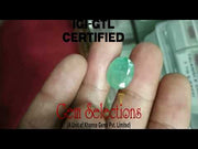Natural ZAMBIAN Panna Stone With Govt. Lab Certificate (2331) - 8.39 CT.