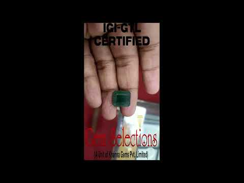 11.53/CT Natural Emerald Stone With Govt. Lab Certificate (4551)