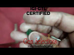Load image into Gallery viewer, 4.44/CT Natural Emerald Stone With Govt. Lab Certificate (12210)