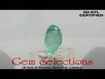 Load image into Gallery viewer, 3.52 Natural govt lab certified Colombian Emerald (45510)