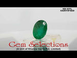 Load image into Gallery viewer, 3.34 Ratti Natural Panna Stone with Govt. Lab Certified-(34410)