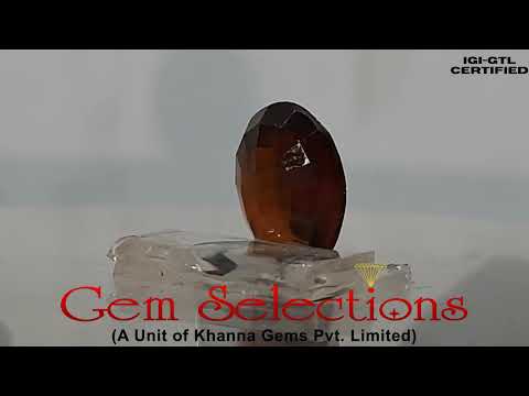 4.97 Ratti Natural Hessonite with Govt. Lab Certificate-(1221)