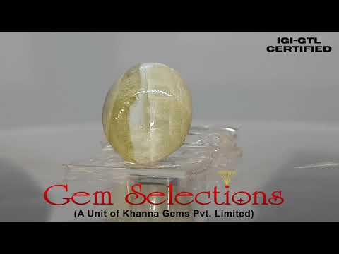 8.71/CT Natural Chrysoberyl Cat's Eye