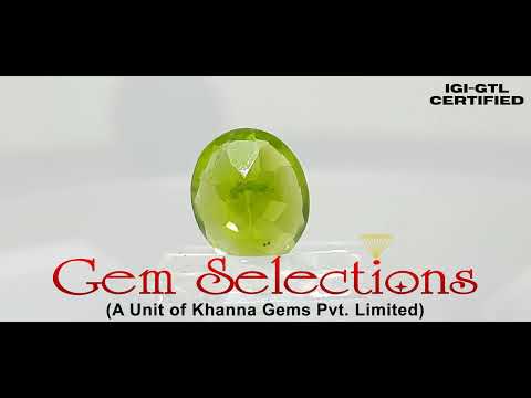 4.27/CT Natural Peridot Gemstone