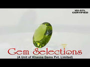 4.17 Ratti Natural Peridot With Govt.Lab Certificate-(4551)