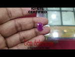 Load image into Gallery viewer, 7.66 Ratti Natural Mozambique Ruby with Govt. Lab Certificate (7881)