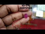 Load image into Gallery viewer, 3.26 Ratti Natural Mozambique Ruby with Govt. Lab Certificate-(12210)