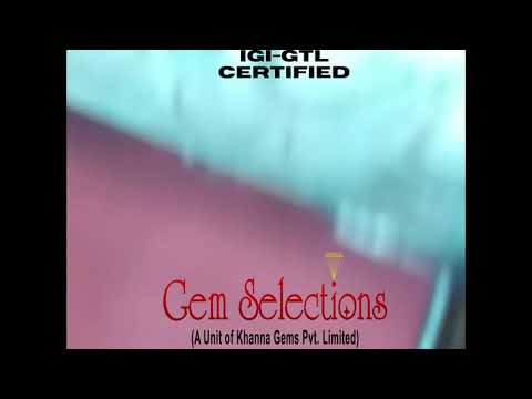 6.89 Ratti Natural New Burma Ruby with Govt Lab Certificate-(3441)