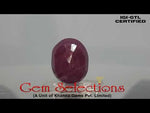 Load image into Gallery viewer, 8.64 Ratti Natural Indian Ruby with Govt. Lab Certificate-(2331)