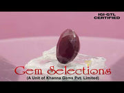 3.28 Ratti Natural Ruby with Govt Lab Certificate-(7881)