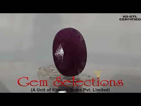 9.34 Ratti Natural new burma Ruby with Govt. Lab Certificate-(2331)