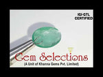 Load image into Gallery viewer, 4.00/CT Natural Panna Stone with Govt. Lab Certificate (34410)