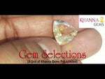 Load image into Gallery viewer, 6.60/Carat Natural Triangular Citrine Stone-850