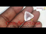 Load image into Gallery viewer, 12.45/CT Natural Triangular Rose Quartz (850)
