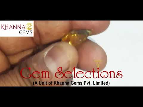 12.30/CT Natural Triangular Lemon Topaz-(850)