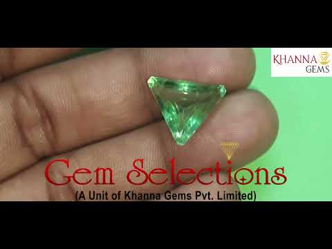 8.25/CT Natural Triangular Green Fluorite (850)