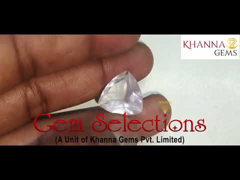 11.30/CT Natural Triangular Rose Quartz (850)