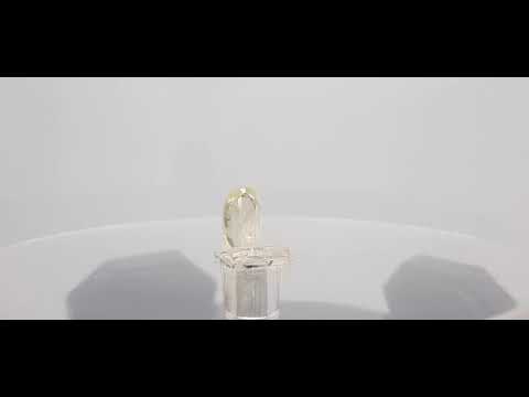 3.17/CT Natural yellow sapphire with Govt Lab Certificate-YELSA9U