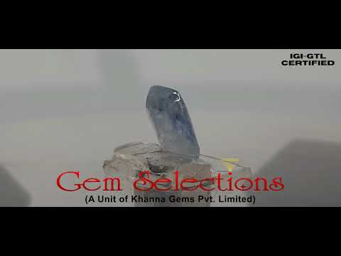 3.48 Ratti Natural Blue Sapphire With Govt Lab Certified-(6771)
