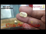 Load image into Gallery viewer, 5.79/CT Natural Yellow Sapphire With Govt Lab Certificate-YELSA9U
