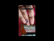 3.62/CT Natural Blue Sapphire with Govt Lab Certificate-BLUSA9V