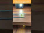 Load image into Gallery viewer, 2.85/CT Natural Yellow Sapphire with Govt Lab Certificate-23310