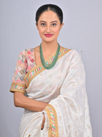 Load image into Gallery viewer, 35/GM FIVE LAYER EMERALD BEADS MALA (3750)