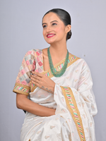 Load image into Gallery viewer, 35/GM FIVE LAYER EMERALD BEADS MALA (3750)