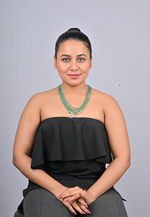 Load image into Gallery viewer, 27.988/GM SIX LAYER EMERALD BEADS MALA (6250)