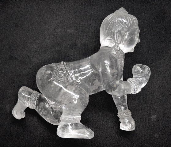 Spathik Shree Krishna Corved Specimen with Govt. Lab Certificate-200