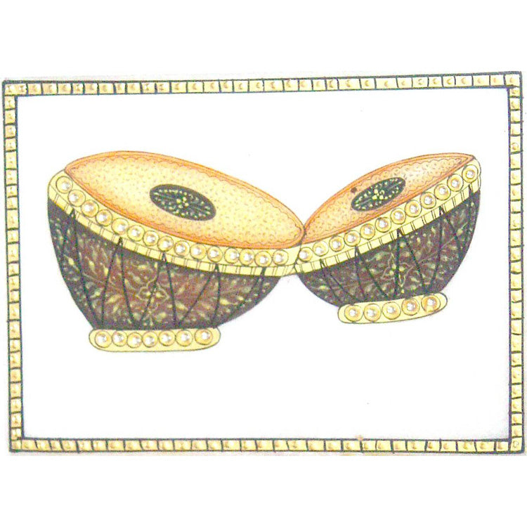 Gold Painted Plates & Tiles