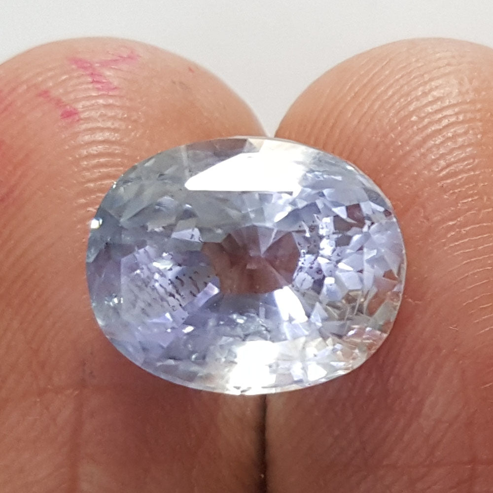 6.69/CT Natural Blue Sapphire with Govt Lab Certificate (45510)