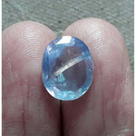 Load image into Gallery viewer, 6.15/CT Natural Blue sapphier with Govt Lab Certified (4551)