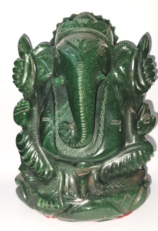 Natural Aventurine Quartz Carved Speicemen-(40)