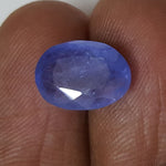 Load image into Gallery viewer, 4.69/CT Natural Blue Sapphire with Govt Lab Certificate-34410