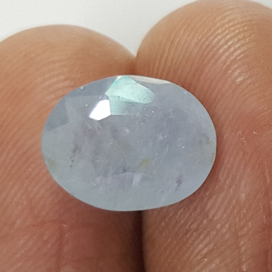 4.90 Ratti Natural Blue Sapphire With Govt Lab Certified-(4551)