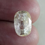 Load image into Gallery viewer, 6.34/CT Natural yellow sapphire with Govt Lab Certificate-56610