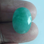 Load image into Gallery viewer, 9.93 Ratti Natural Panna Stone with Govt. Lab Certificate (2100)