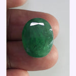 Load image into Gallery viewer, 13.87/CT Natural Emerald Stone With Govt. Lab Certified (12210)