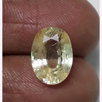Load image into Gallery viewer, 4.76/CT Natural Ceylonese Pukhraj with Govt Lab Certificate-67710