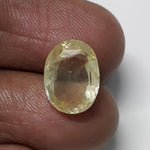 Load image into Gallery viewer, 6.43 Ratti Natural Yellow Sapphire With Govt Lab Certificate-(34410)