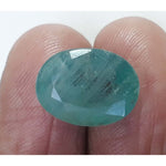 Load image into Gallery viewer, 8.75/CT Natural Panna Stone With Govt. Lab Certificate (4551)