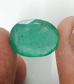 Load image into Gallery viewer, 8.58 Ratti Natural Panna Stone With Govt. Lab Certificate (23310)