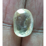Load image into Gallery viewer, 7.02 Natural yellow sapphire with Govt Lab Certified-(23310)